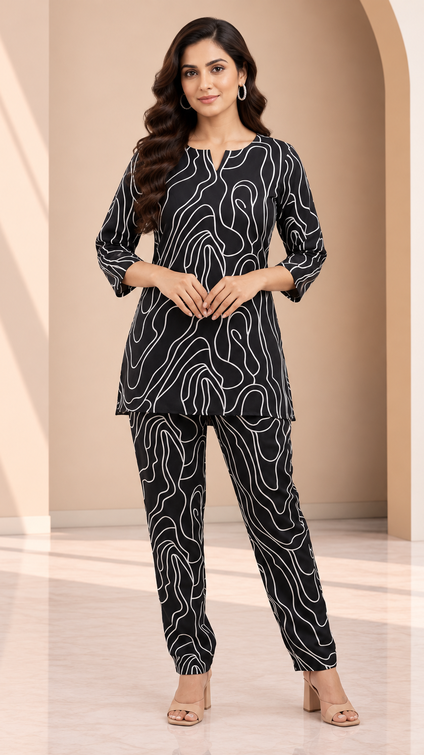 2 Piece Coord Set | Black | REET by Bunaiganj