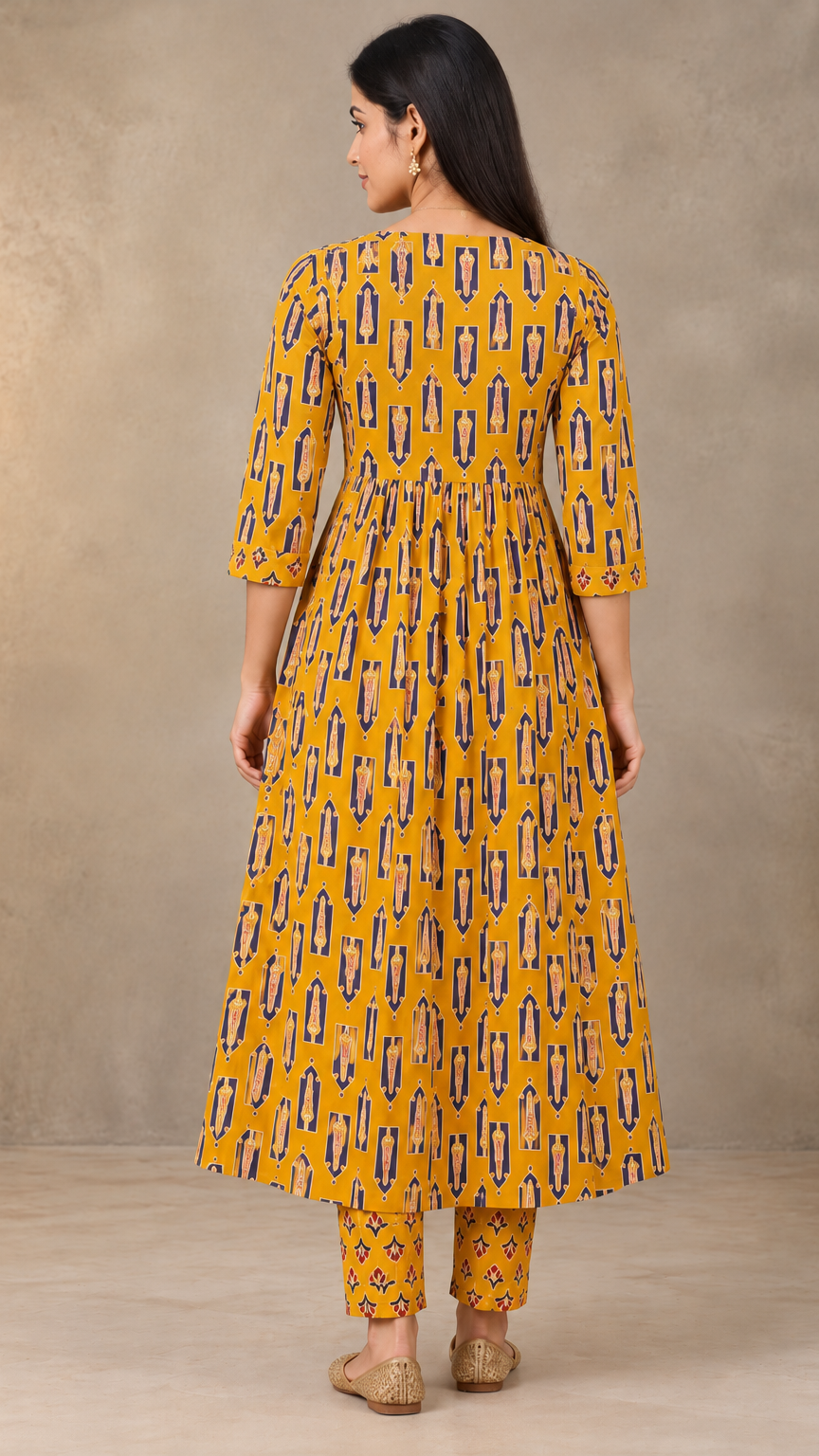 Yellow Maternity Dress | 2 Piece | Invisible Feeding Zip |