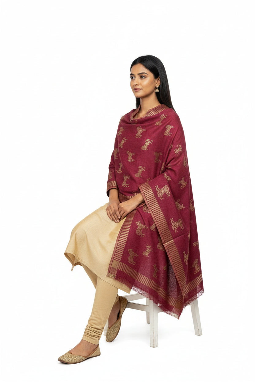 Double Sider Horse Stole